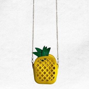 Yellow Pineapple Crossbody Bag